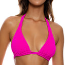 PURA CURIOSIDAD - Triangle Halter Top