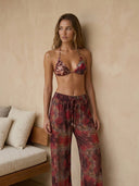 Pink Orchid-Orchid-Beach Pants