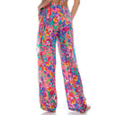 WATER BLOSSOMS -Split Side Wide Leg Pants