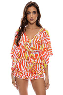 LOVE ME WILD - Cabana V Neck Dress