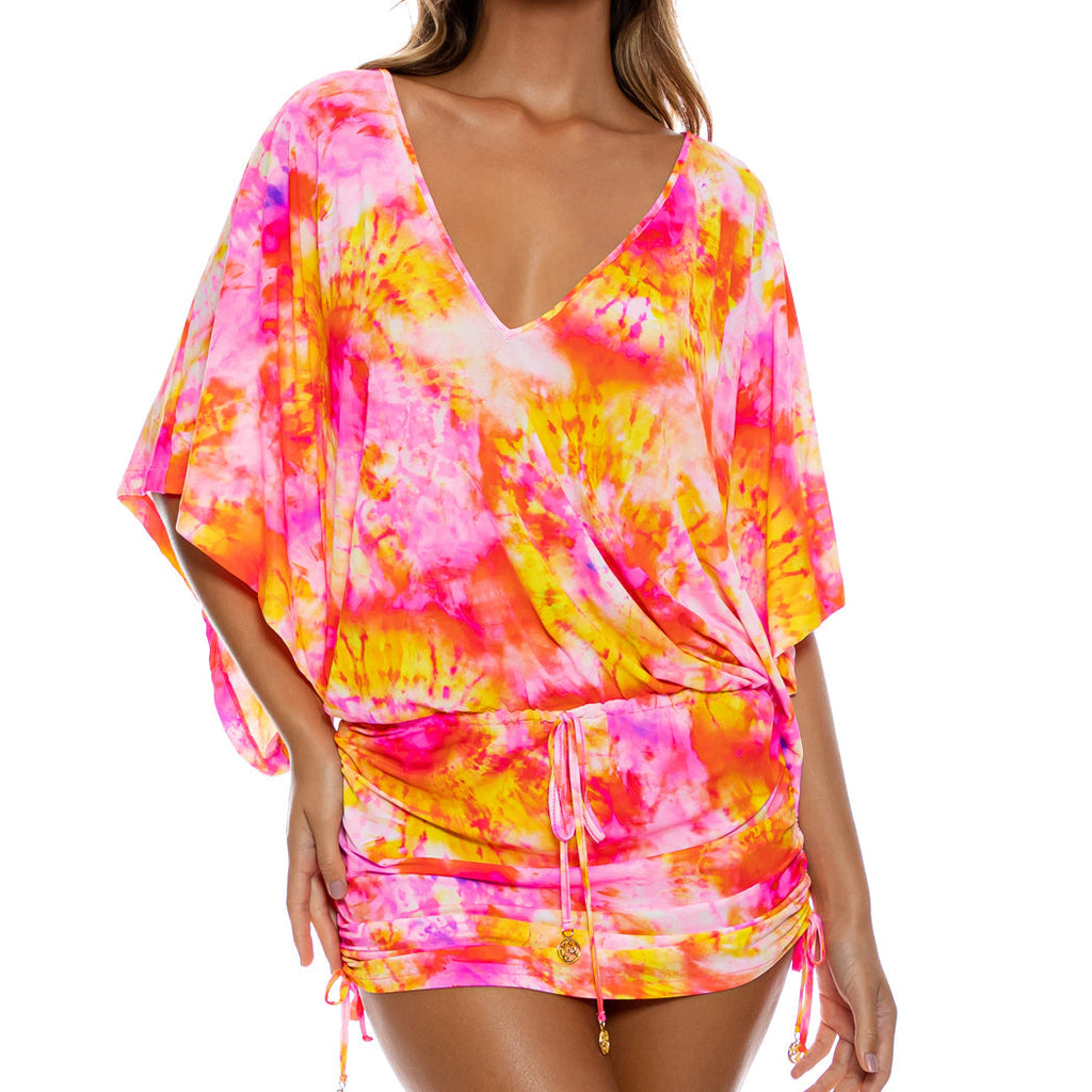 RETRO DREAM - Cabana V Neck Dress