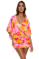 RETRO DREAM - Cabana V Neck Dress