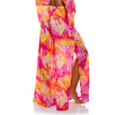RETRO DREAM - Open Sides Wide Leg Pants