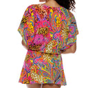 SHORE THING - Playera V Neck Ruffle Dress