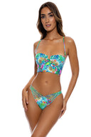 HIDDEN GEMS - Square Neck Corset Top