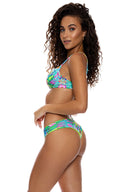 HIDDEN GEMS - Seamless Wavy Ruched Back Bottom