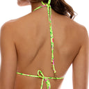 TI AMO - Ruffle Trim Seamless Triangle Top