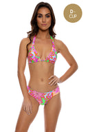 VIVI IL MOMENTO - Triangle Halter Top