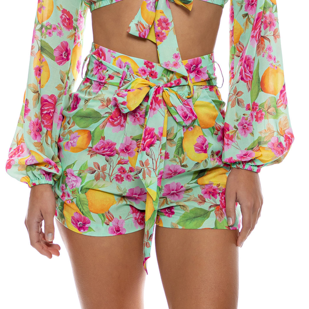 LIMONCELLO - Tie Waist  Shorts
