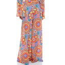 RETRO LULI - Open Sides Wide Leg Pants