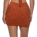BUNGALOW BABE - Scrunch Up Mini Skirt